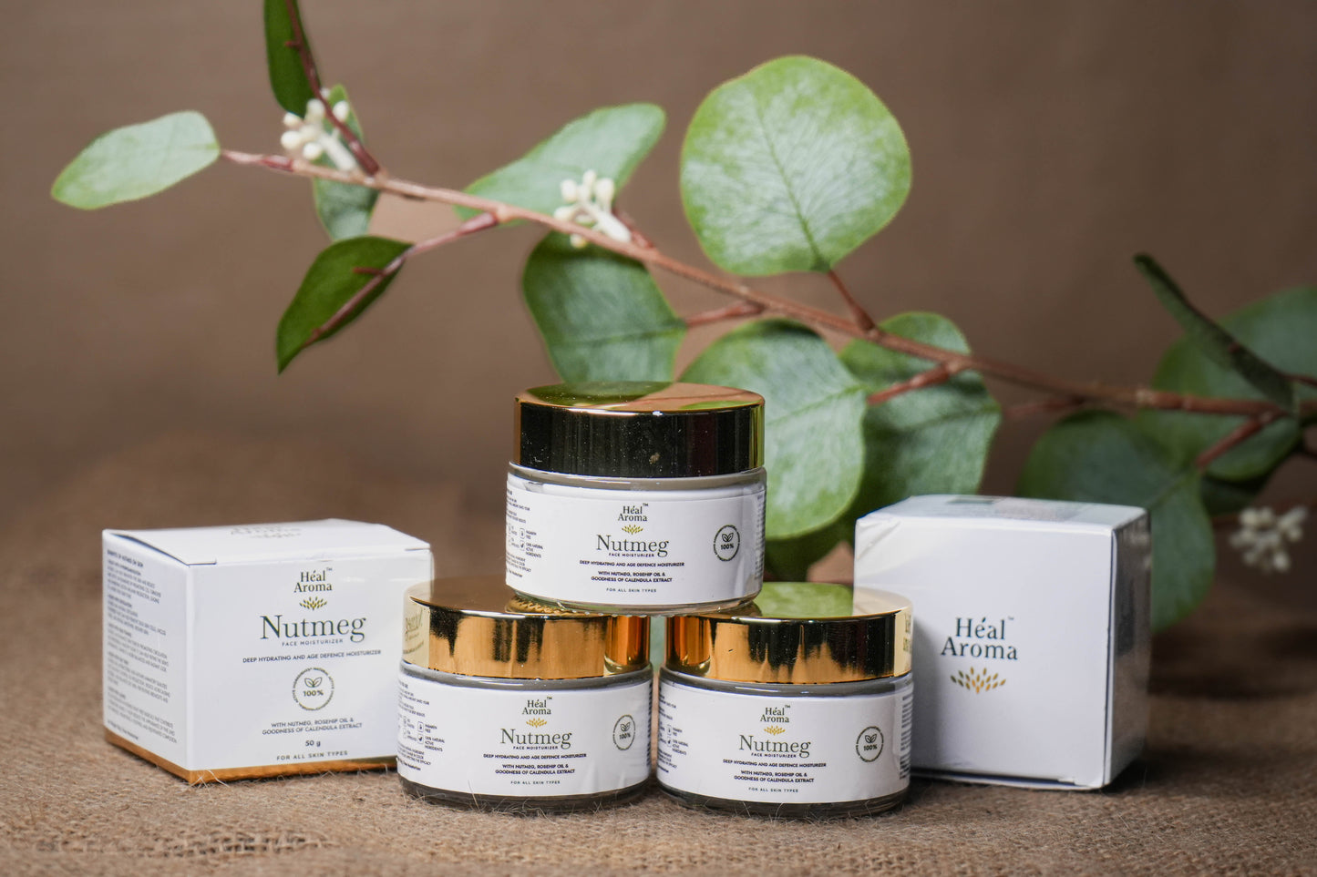 Nutmeg Face Moisturiser 50 gm