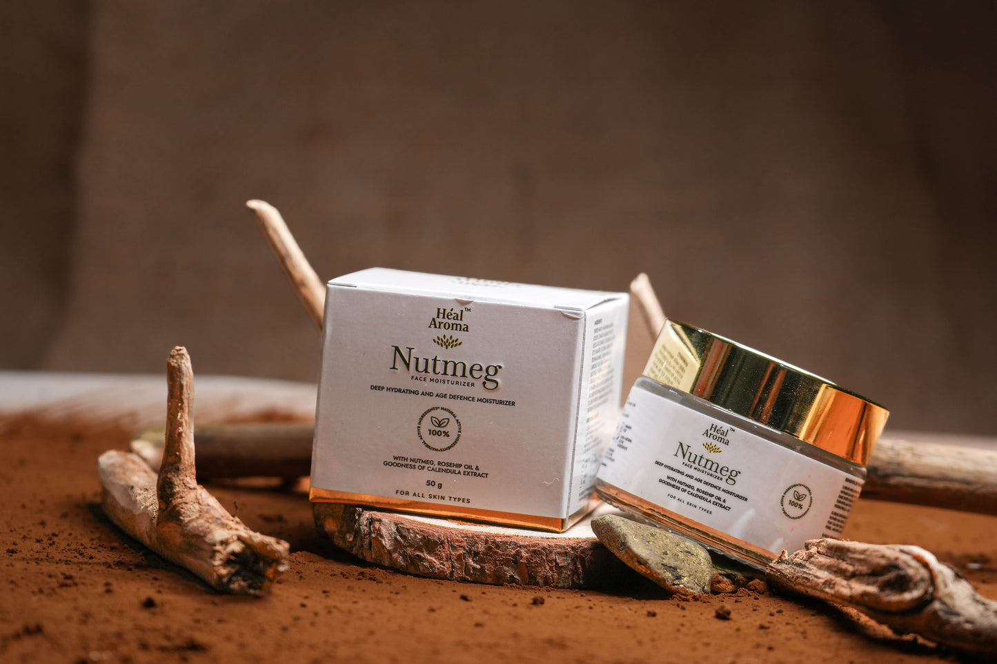 Nutmeg Face Moisturiser 50 gm